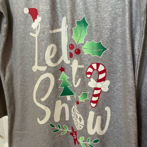 Christmas nightgown pajamas, girls size 12 - Picture 2 of 5